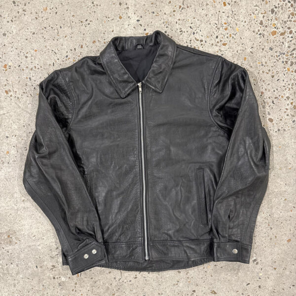 Crocilla leather jacket