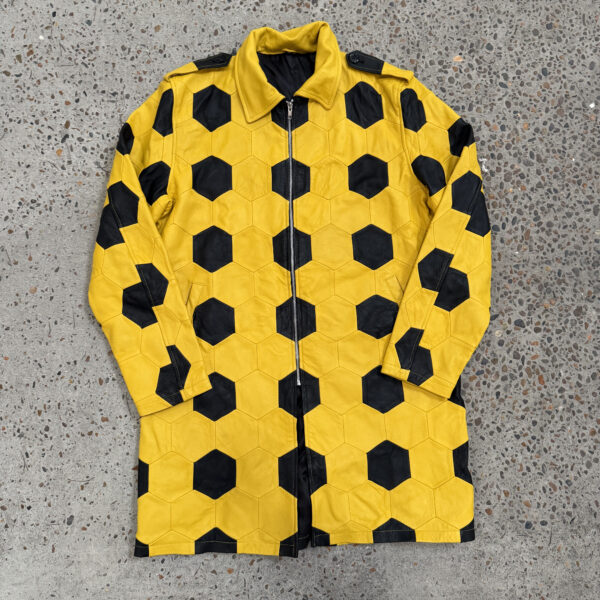 Football long coat yellow