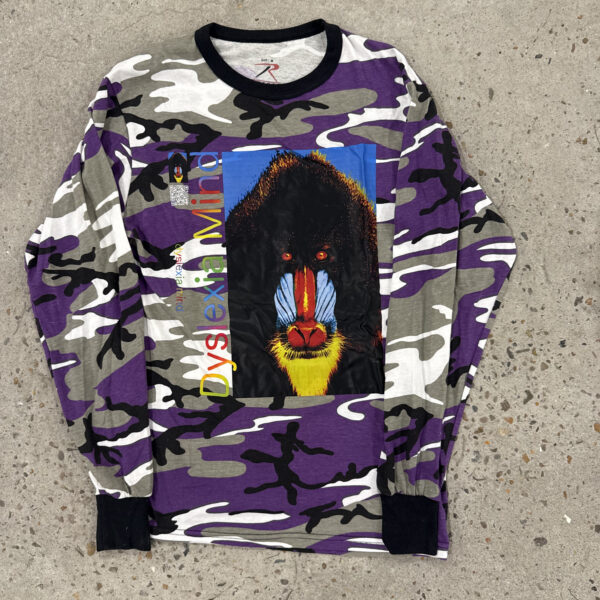 Dyslixa purple camo long seelve
