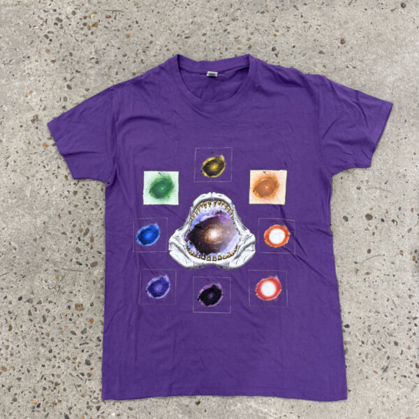 Idk purple tee shark mouths 50k