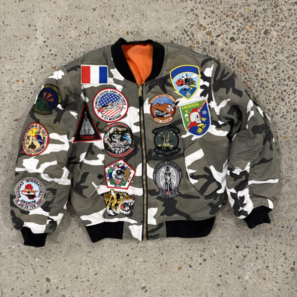 Snow camo patches