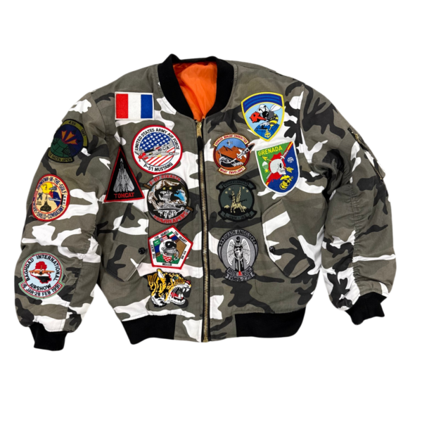Snow camo patches