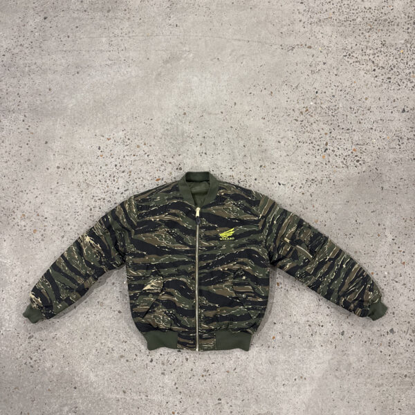 Tiger camo bomber
