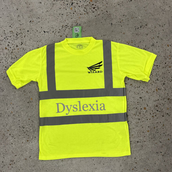 Work tshirt acid yellow