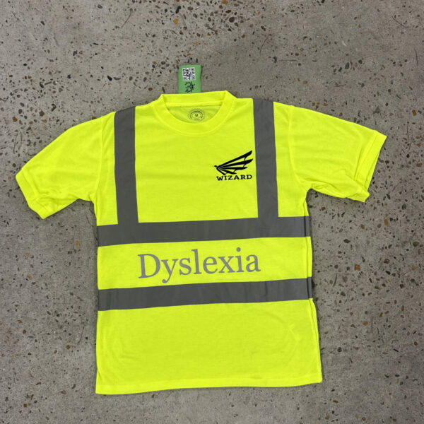 Work tshirt acid yellow