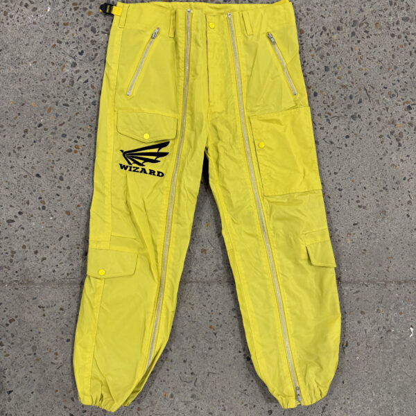 Yellow bomber pants